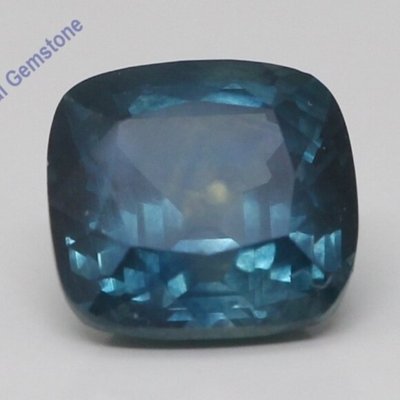 Cushion Loose Montana Usa 2.91 Ct Teal Si2 C53000032 - Picture 1 of 5